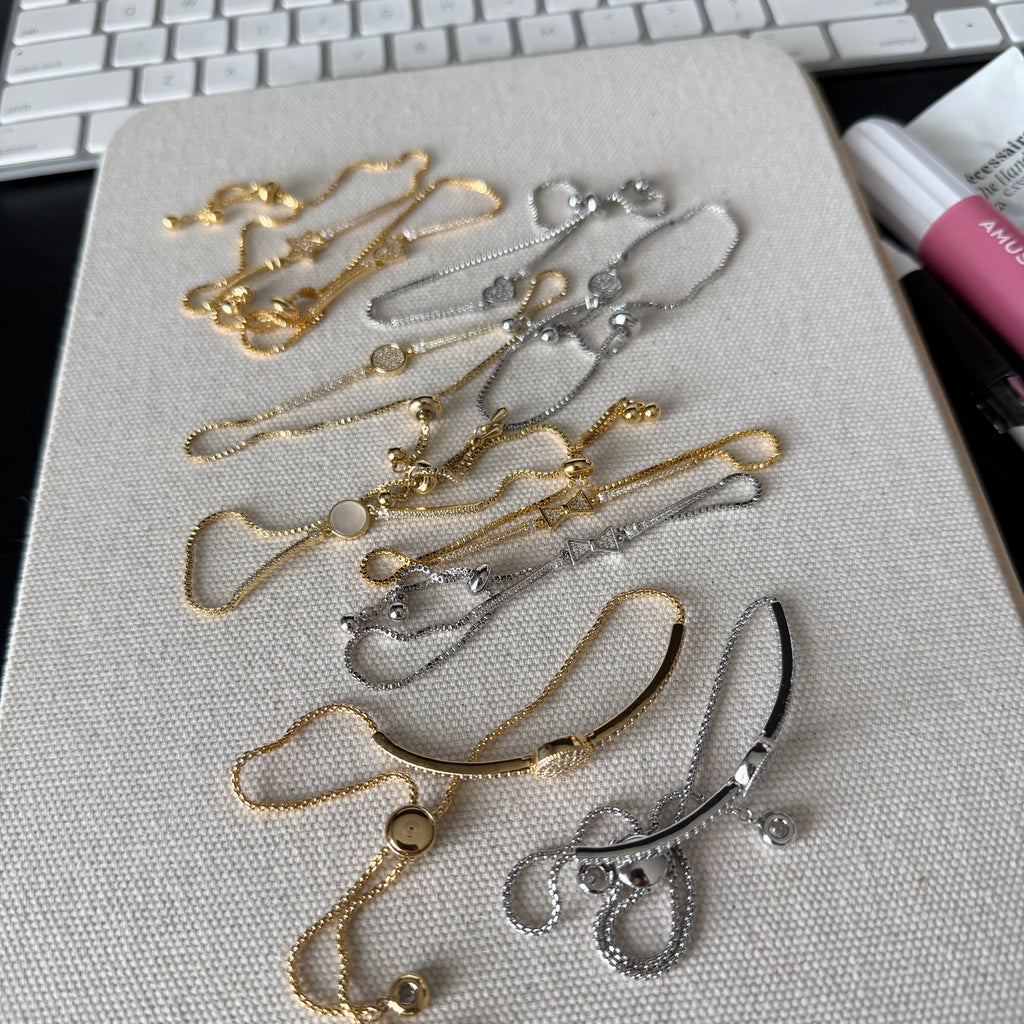 Mini Bangle Slider Bracelet