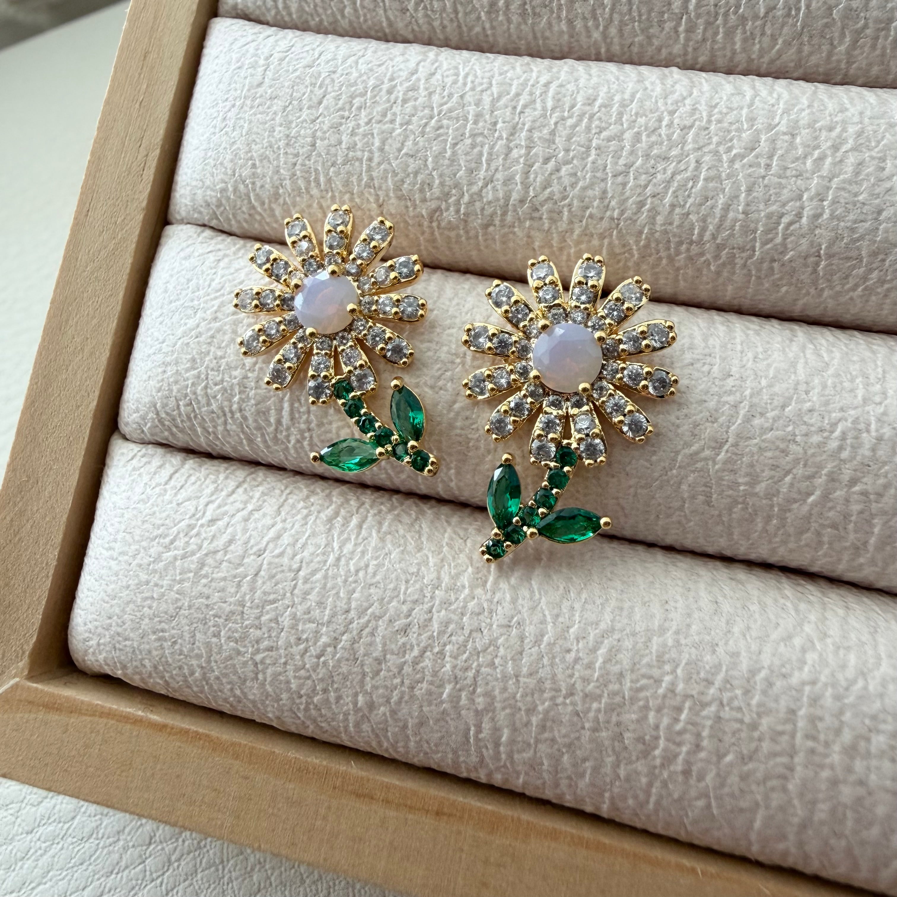 Freshly Cut Flower Earrings