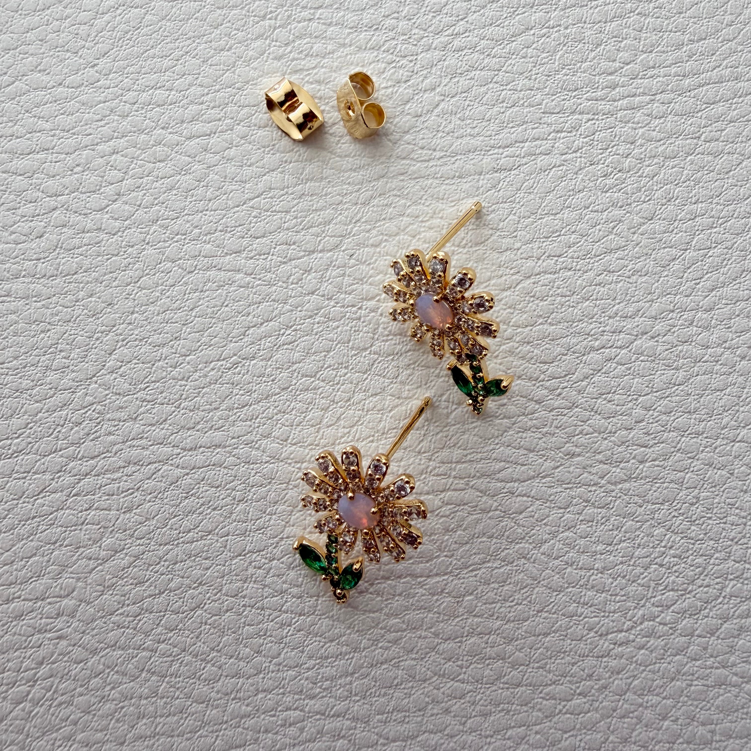 Freshly Cut Flower Earrings