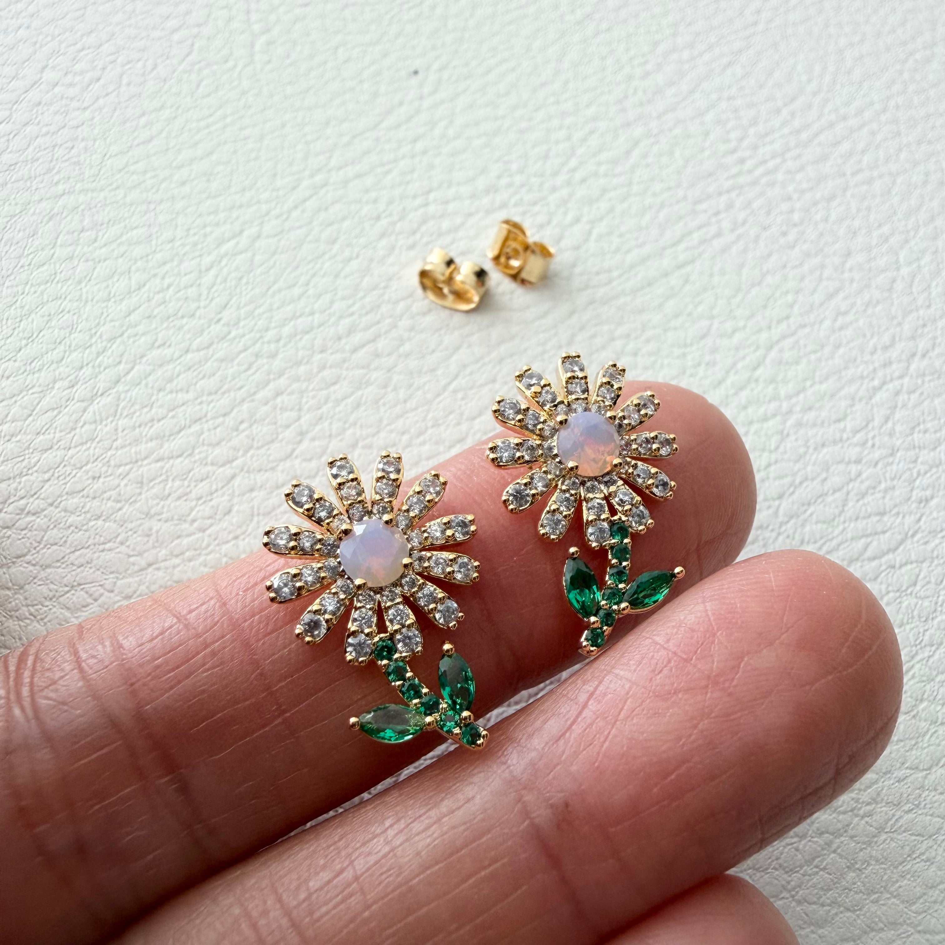 Freshly Cut Flower Earrings