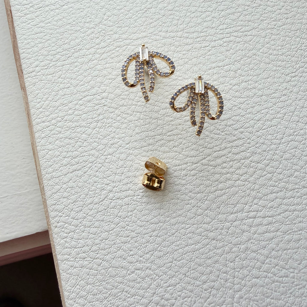 Droopy Bow Earrings