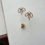 Droopy Bow Earrings