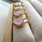 Heart Padlock Earrings