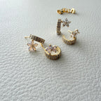 Sitting Flower Earrings