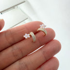 Sitting Flower Earrings