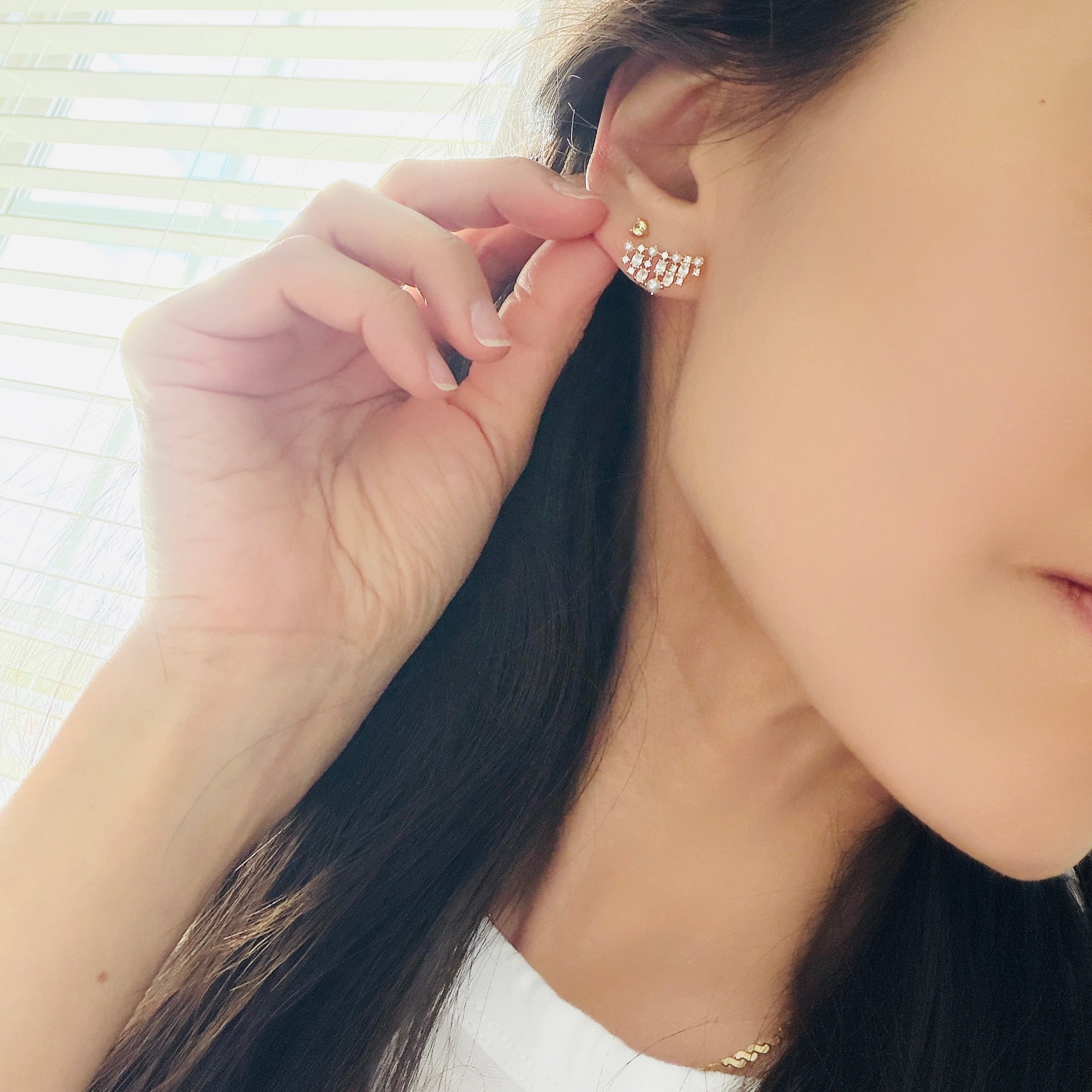 Pearl Matrix Earrings