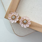 Soft Bloom Flower Earrings