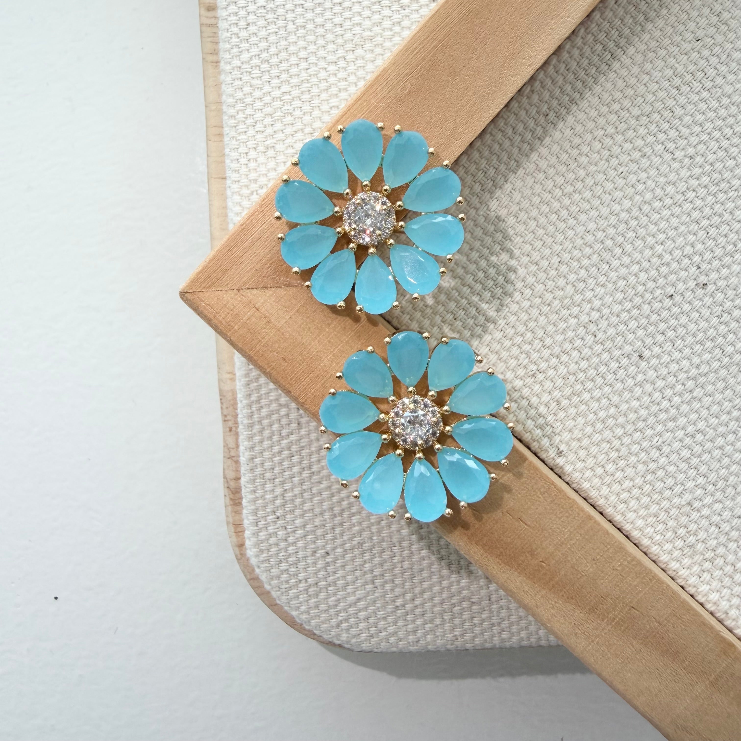 Soft Bloom Flower Earrings