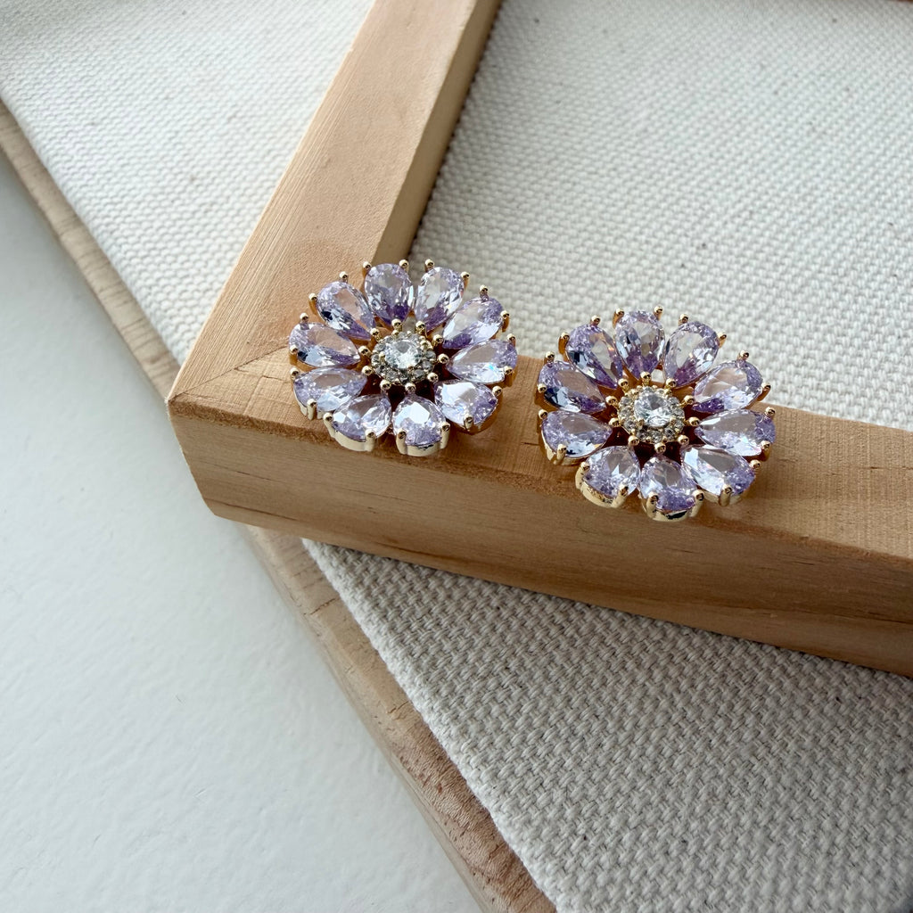 Soft Bloom Flower Earrings