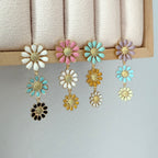Daisy Pop Enamel Earrings