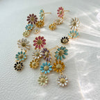 Daisy Pop Enamel Earrings