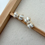 Sassy Bow Enamel Earrings