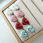 Love Crush Enamel Earrings