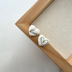 Love Crush Enamel Earrings
