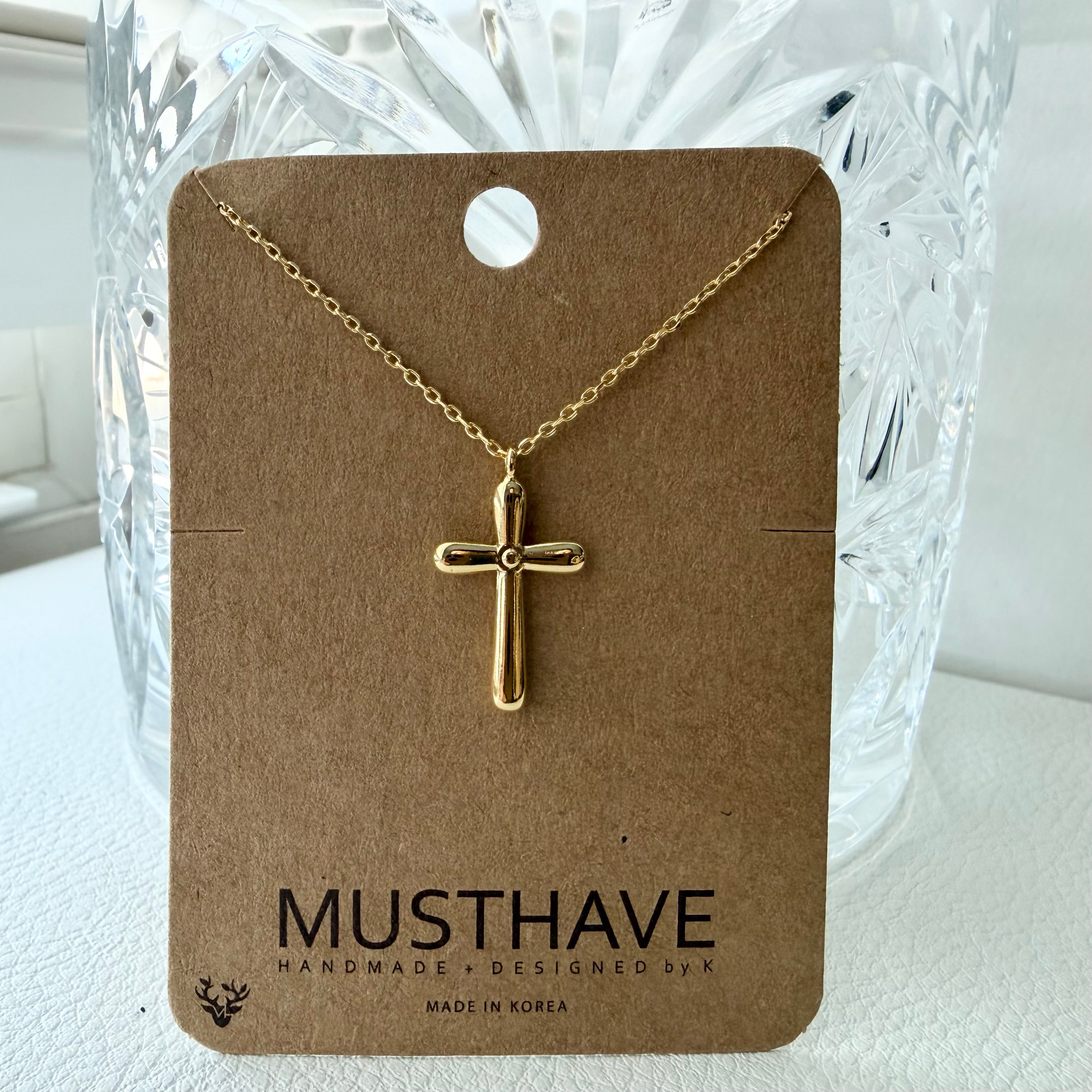 Simple Cross Necklace