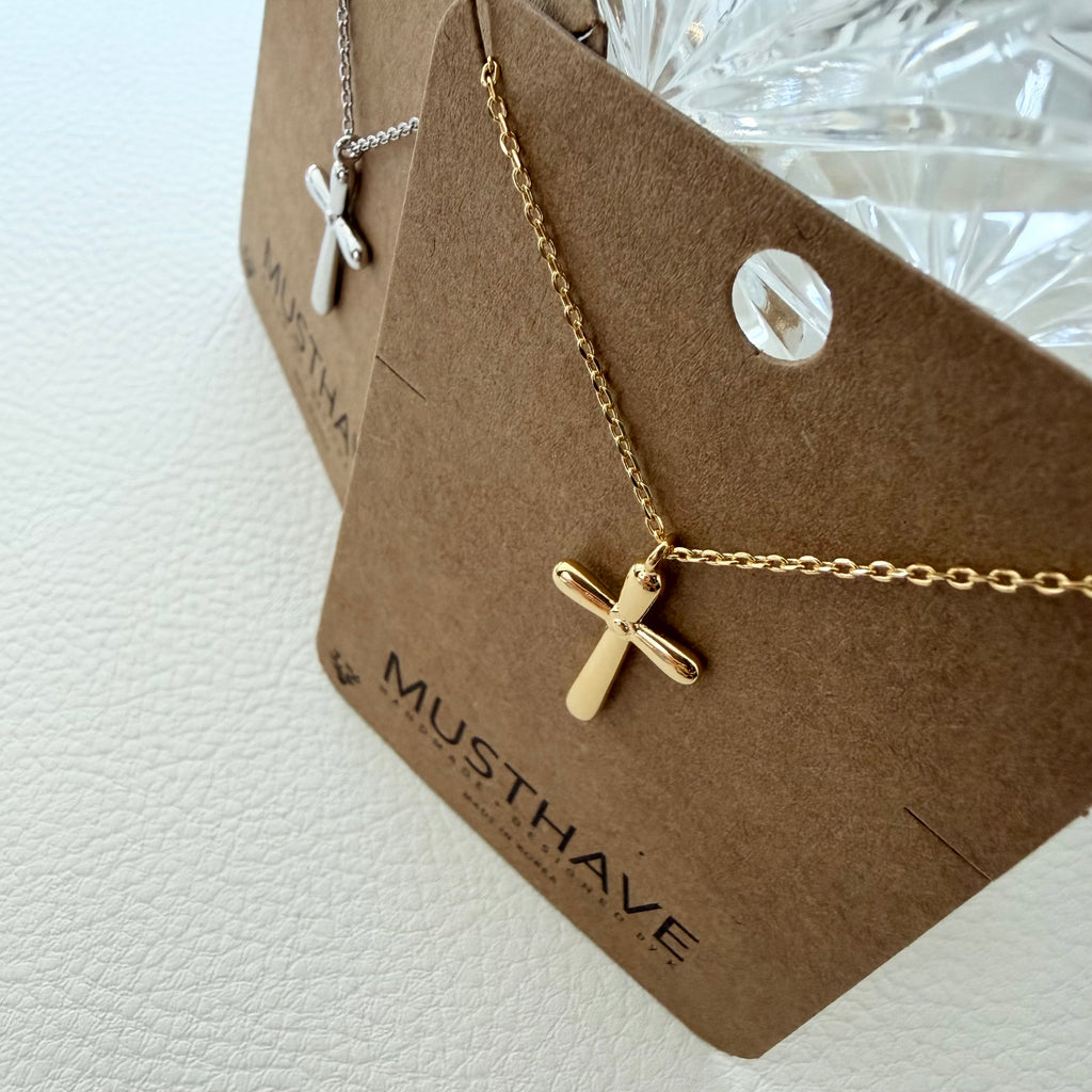 Simple Cross Necklace