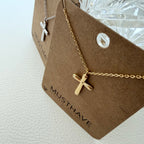 Simple Cross Necklace