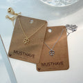 Clover / Shamrock Stencil Necklace
