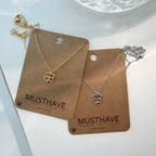 Clover / Shamrock Stencil Necklace