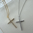 Bling Cross Necklace