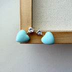 Juicy Heart Enamel Earrings