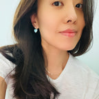 Juicy Heart Enamel Earrings