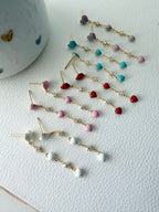 Lovey Dovey Heart Enamel Earrings