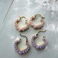 Heart Bamboo Earrings