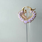 Heart Bamboo Earrings