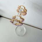 Heart Bamboo Earrings