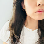 Clover Quatrefoil Hoop Earrings in Stainless Steel