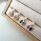 Mini Fleur Ombre Earrings