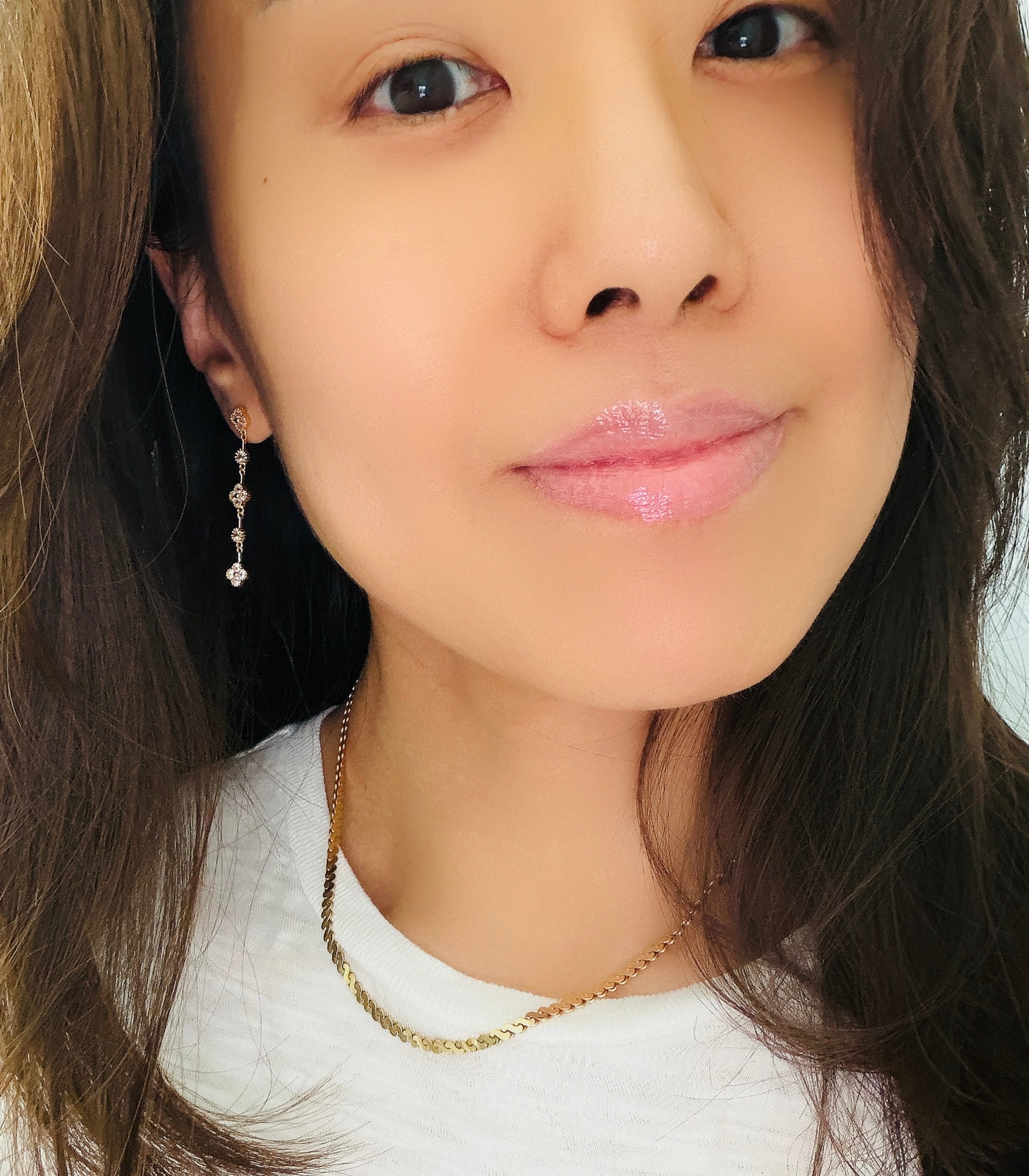 Clover Quatrefoil Linear Earrings