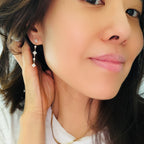 Clover Quatrefoil Linear Earrings