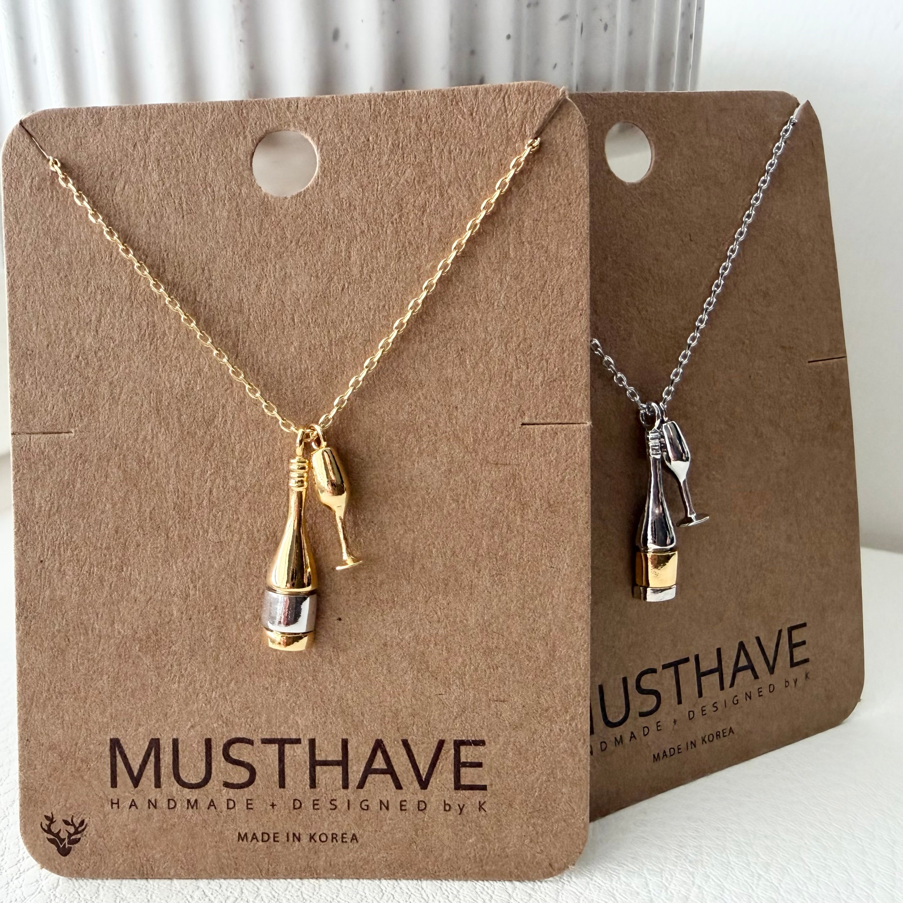 Champagne Pop Necklace