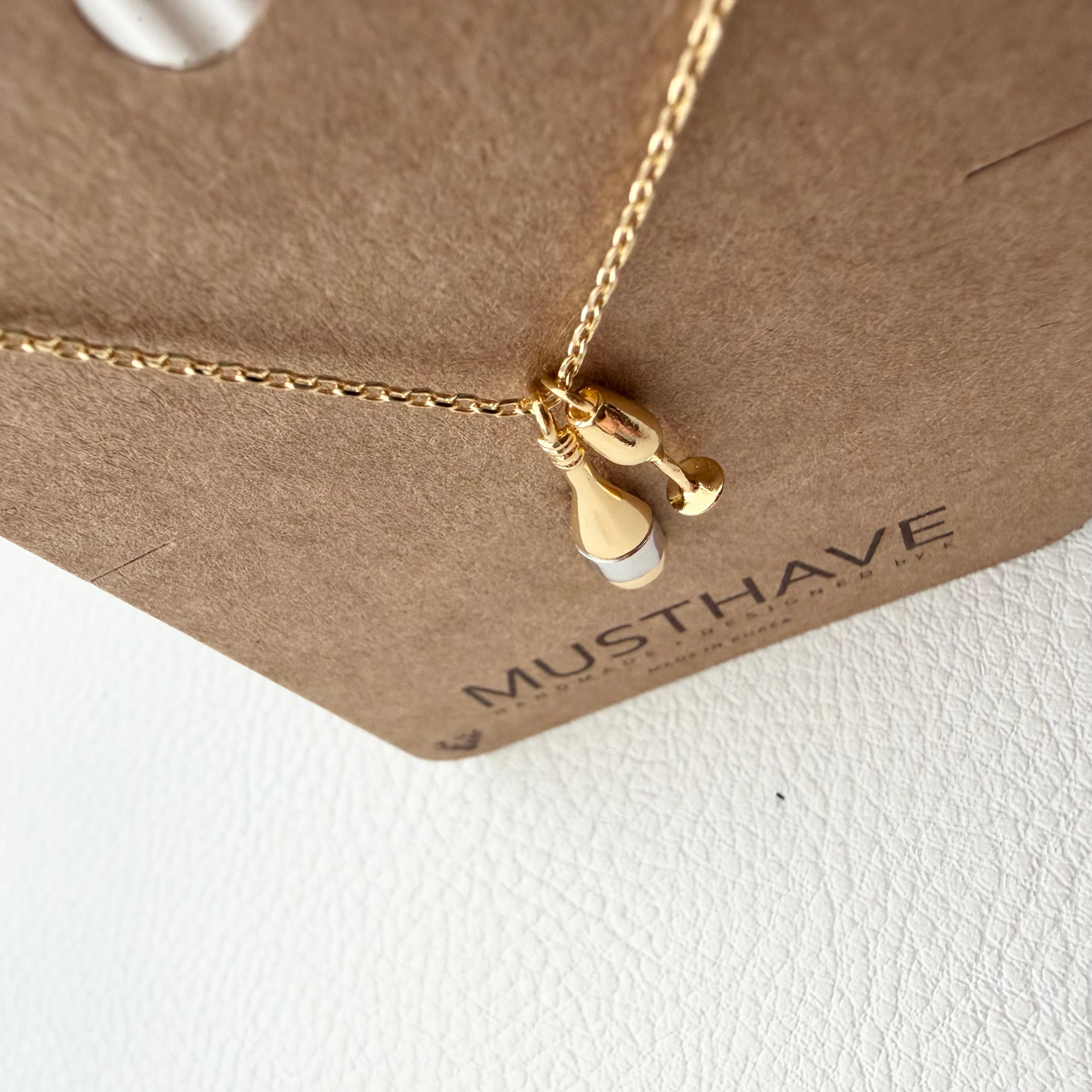 Champagne Pop Necklace