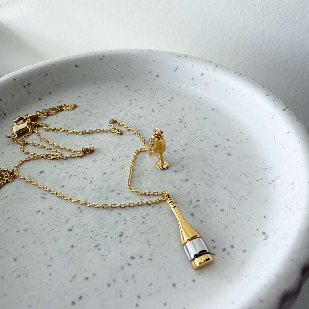Champagne Pop Necklace