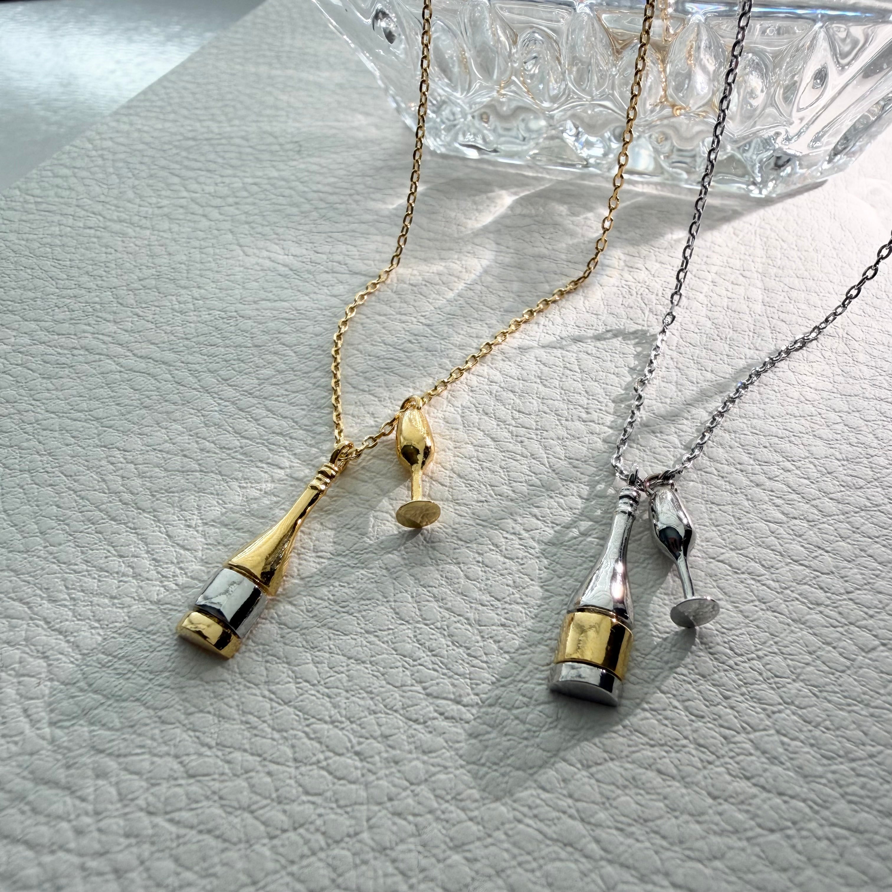 Champagne Pop Necklace