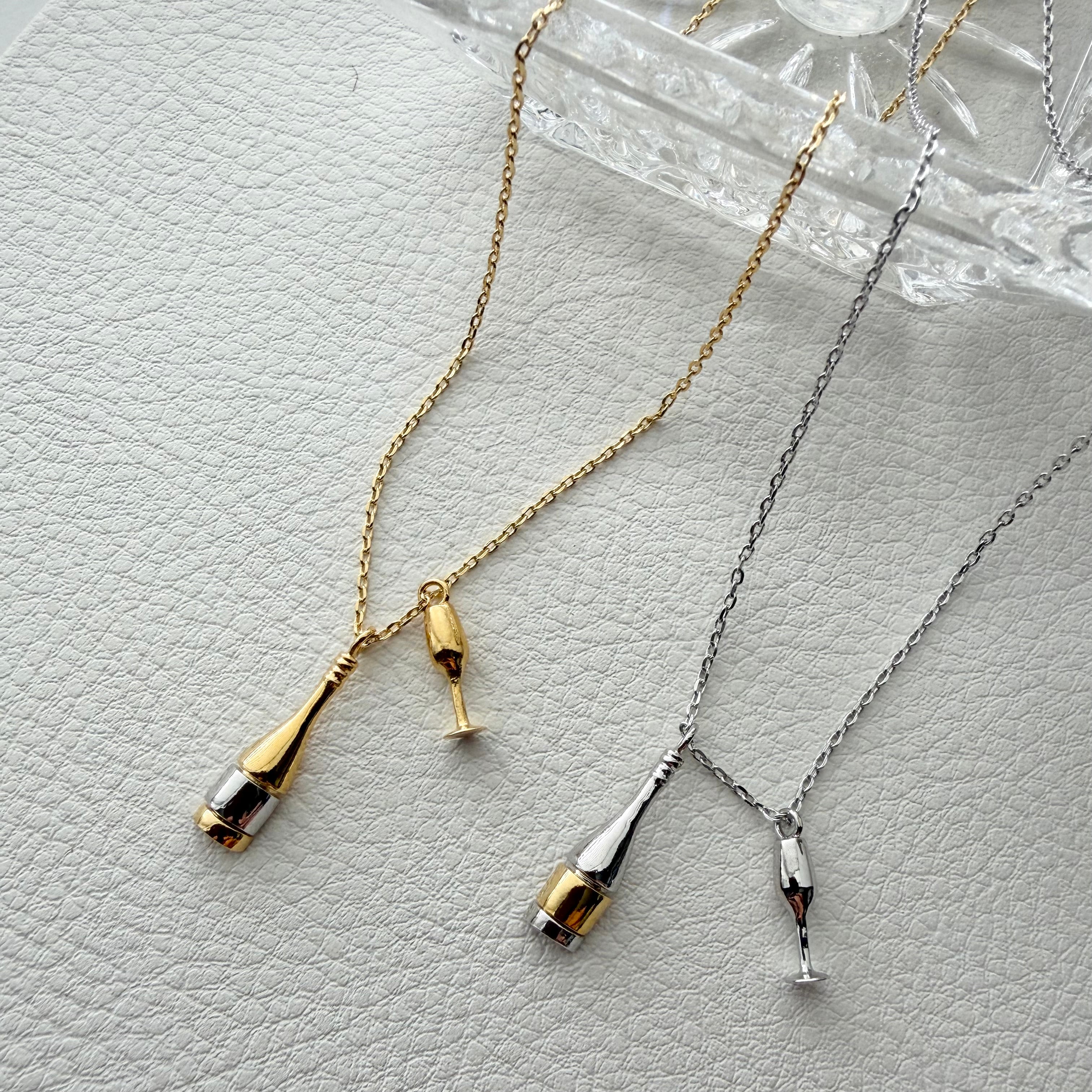 Champagne Pop Necklace