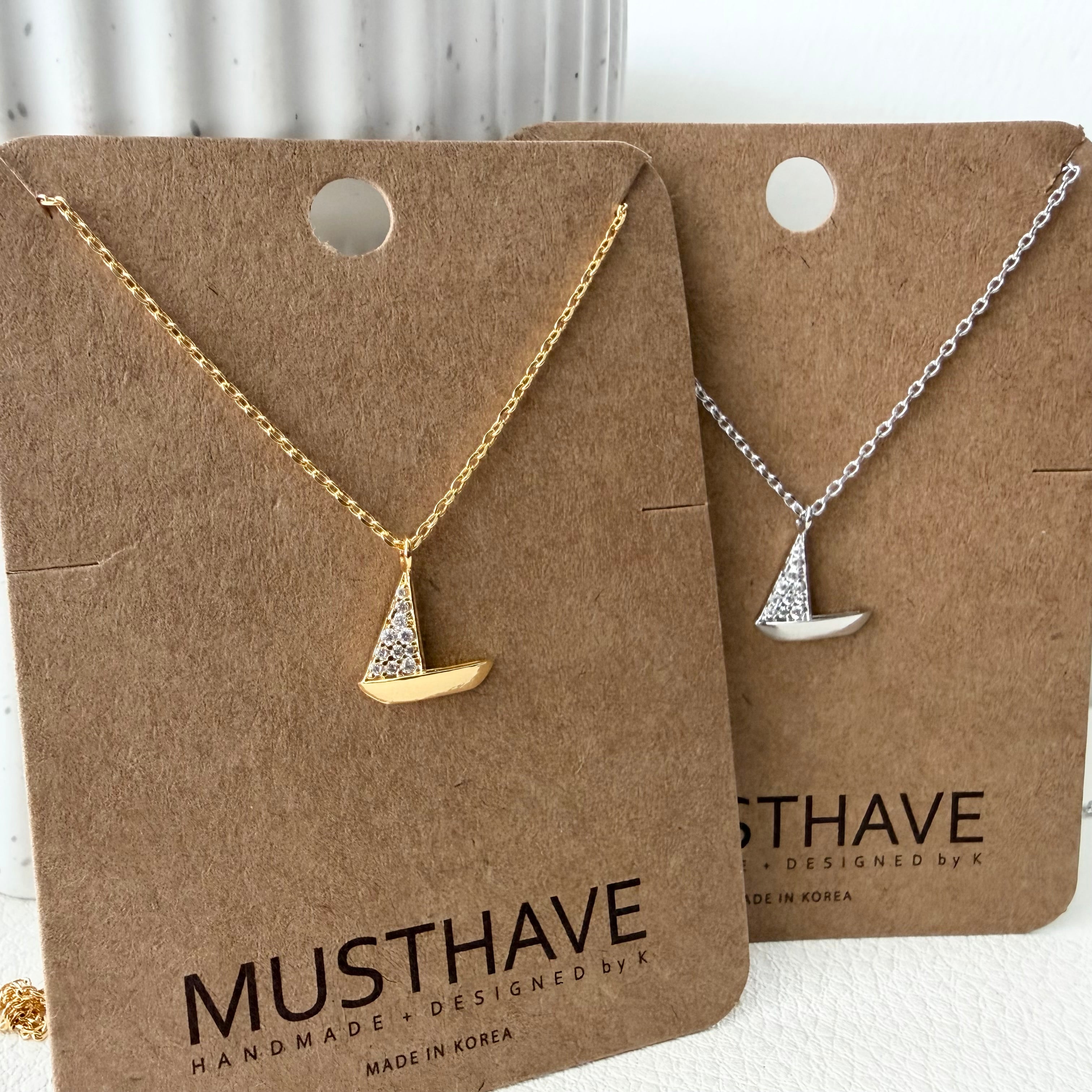 Nautical Sailboat Necklace