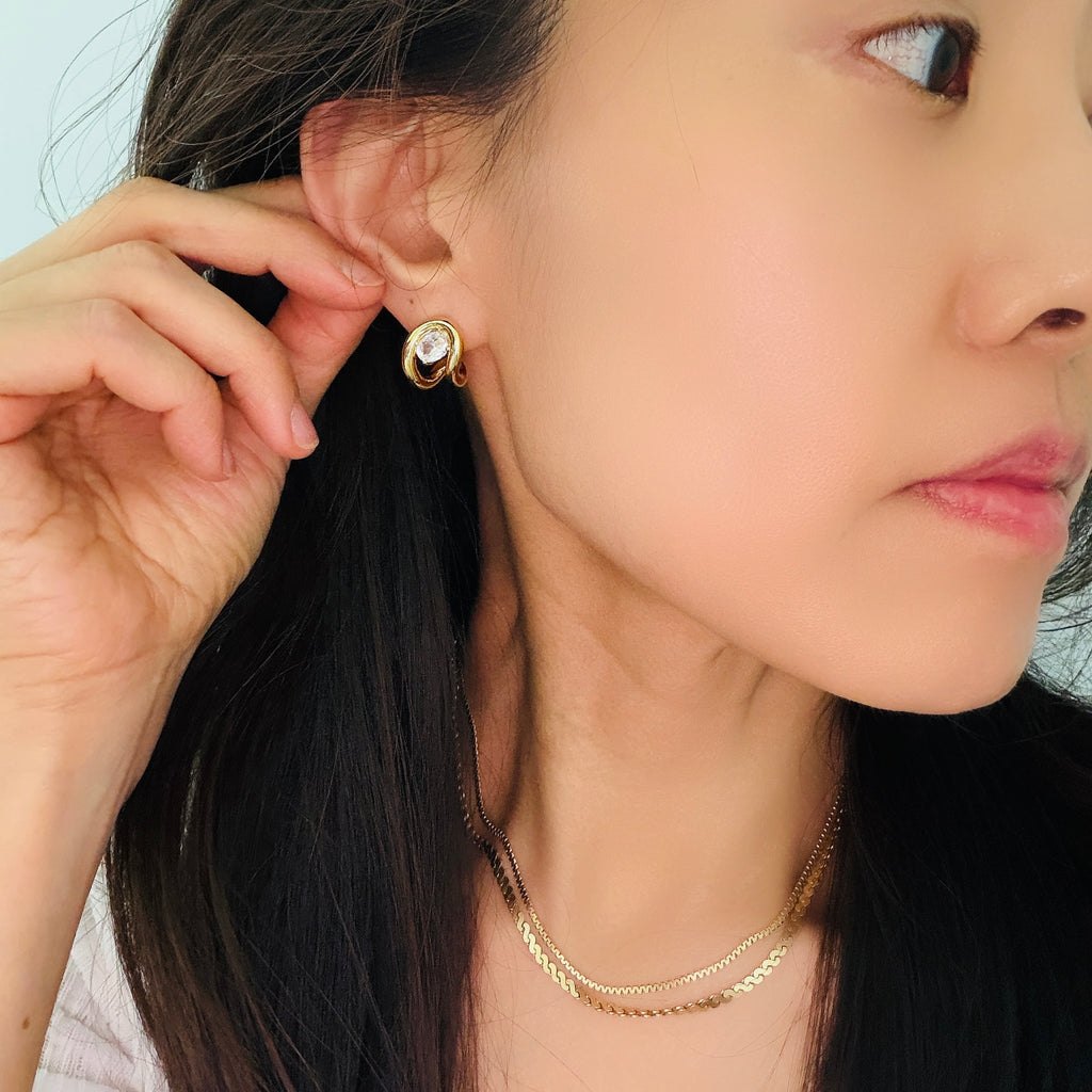 Stuck On You Saddle Earrings