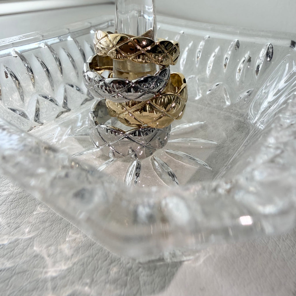 Quilted Luxe Ring