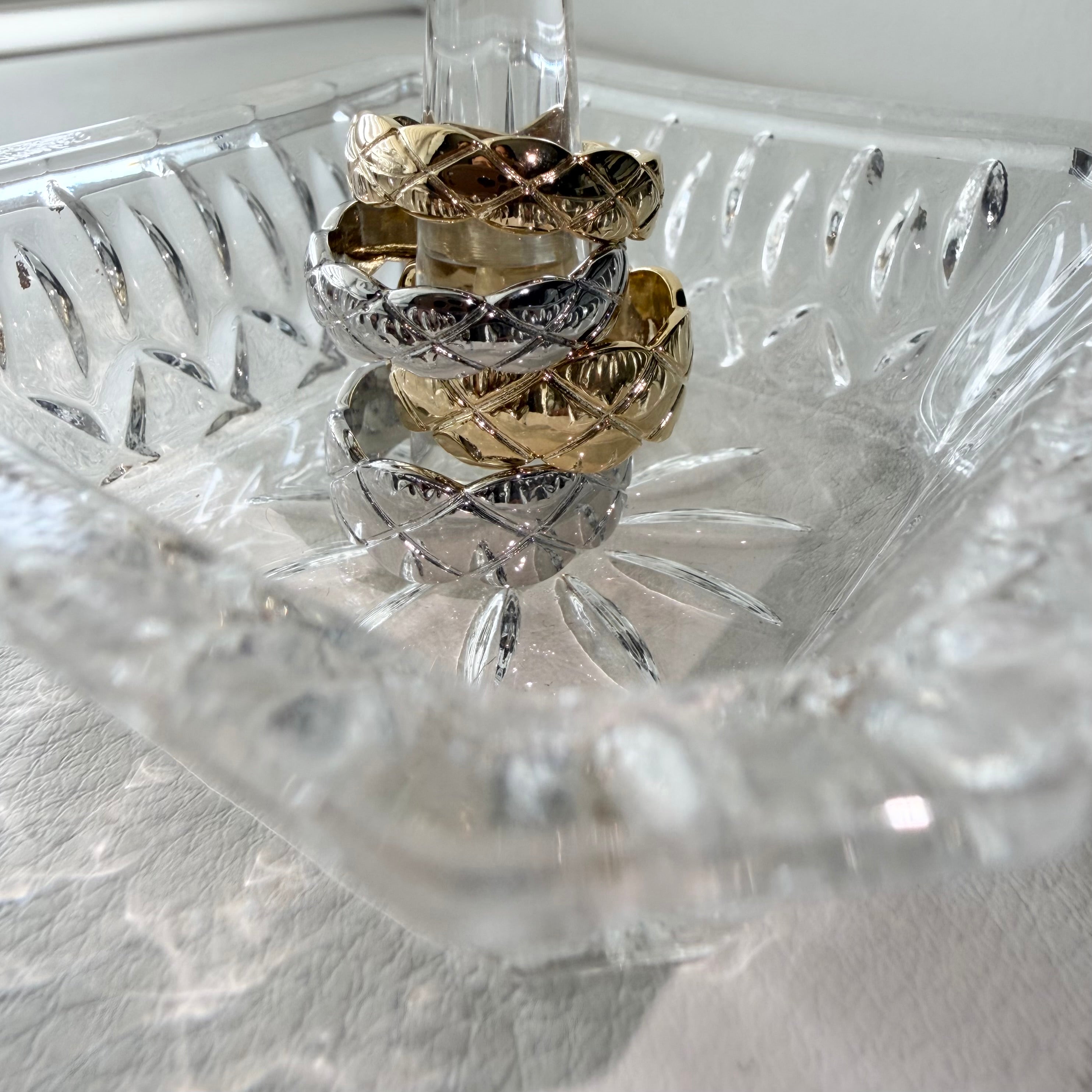 Quilted Luxe Ring