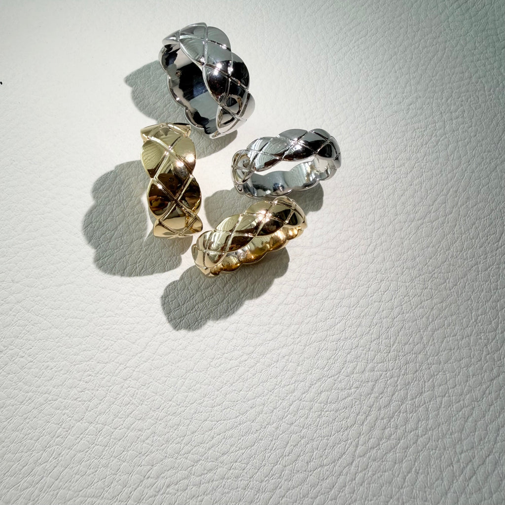 Quilted Luxe Ring
