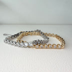 Heart Tennis Bracelet