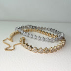 Clover Quatrefoil Tennis Bracelet