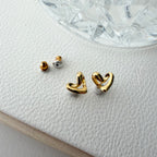 Wavy Heart Earrings