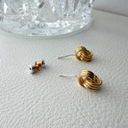 Interlocking Coil Earrings