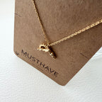 Sunrise Sunset Mountain Necklace