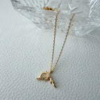Sunrise Sunset Mountain Necklace